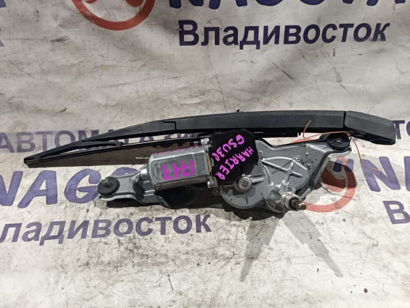 Мотор дворников TOYOTA HARRIER GSU30 2GR-FE задний (б/у)