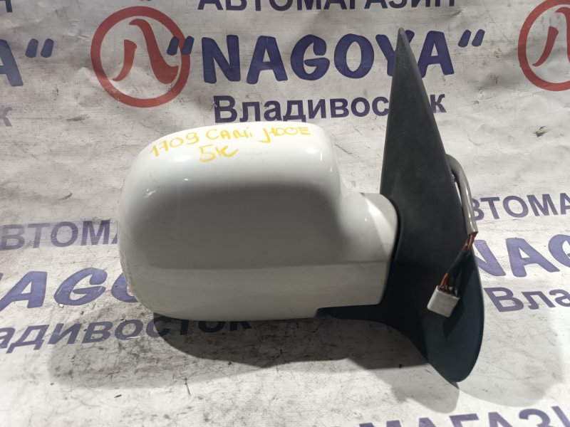 Зеркало TOYOTA CAMI J100E HC-EJ переднее правое 5 KOHTAKTOB (б/у)