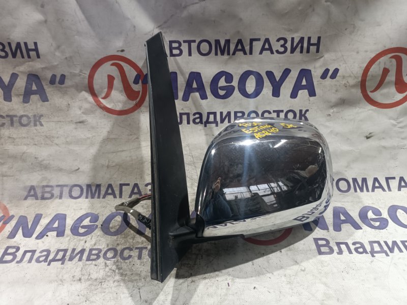 Зеркало TOYOTA ESTIMA ACR40 2AZ-FE переднее левое 5 KOHTAKTOB (б/у)