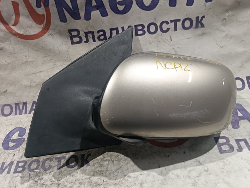 Зеркало TOYOTA PLATZ NCP12 1NZ-FE переднее левое 5 KOHTAKTOB (б/у)