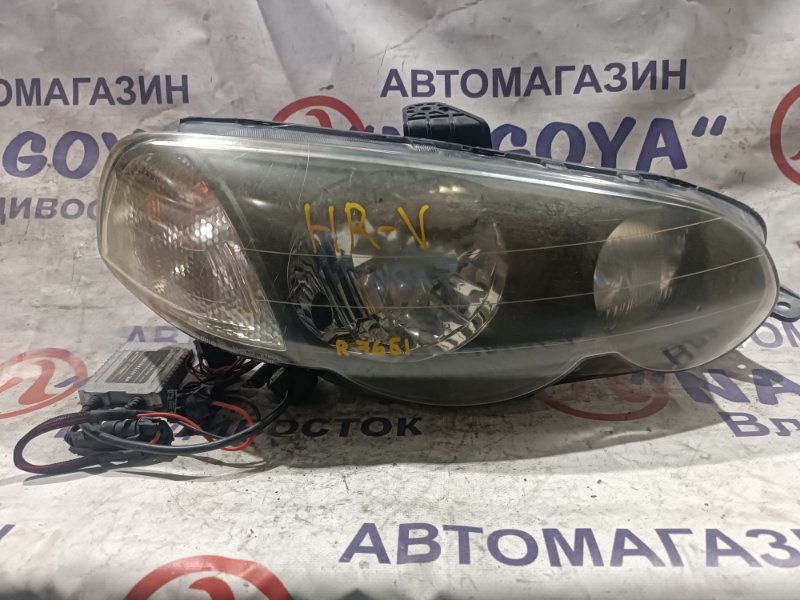Фара HONDA HR-V GH1 D16A передняя правая R7651 (б/у)