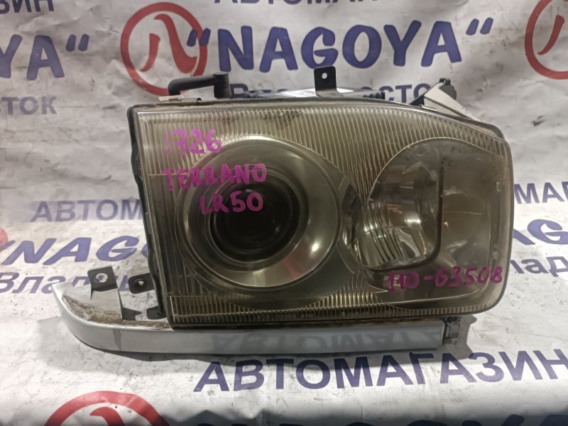 Фара NISSAN TERRANO LR50 VG33 передняя правая 110-63508 (б/у)
