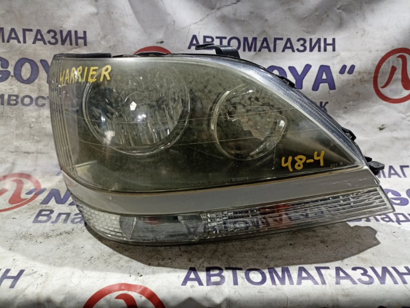 Фара TOYOTA HARRIER SXU15 5S-FE передняя правая 48-4 (б/у)