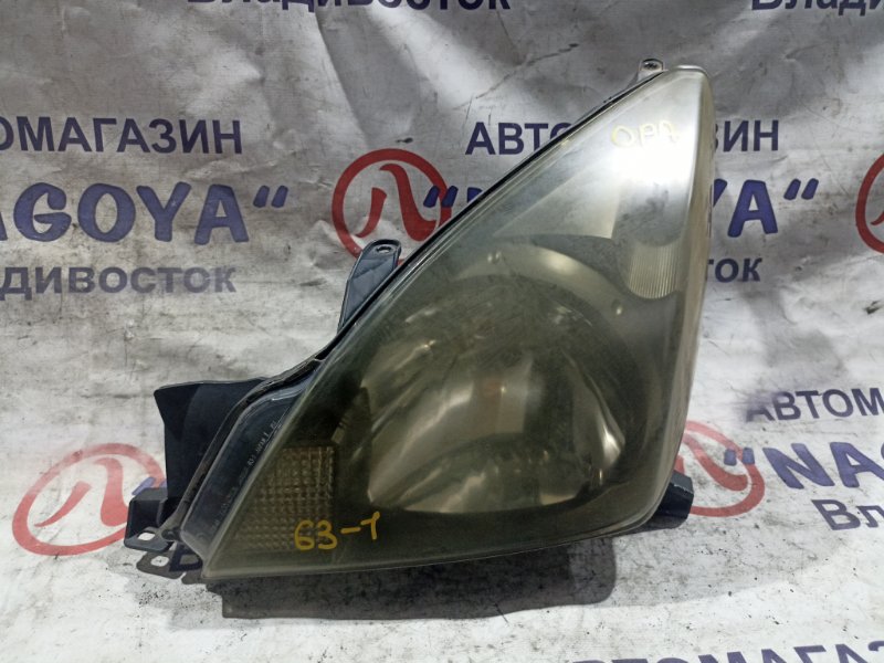 Фара TOYOTA OPA ZCT10 1ZZ-FE передняя левая 63-1 (б/у)