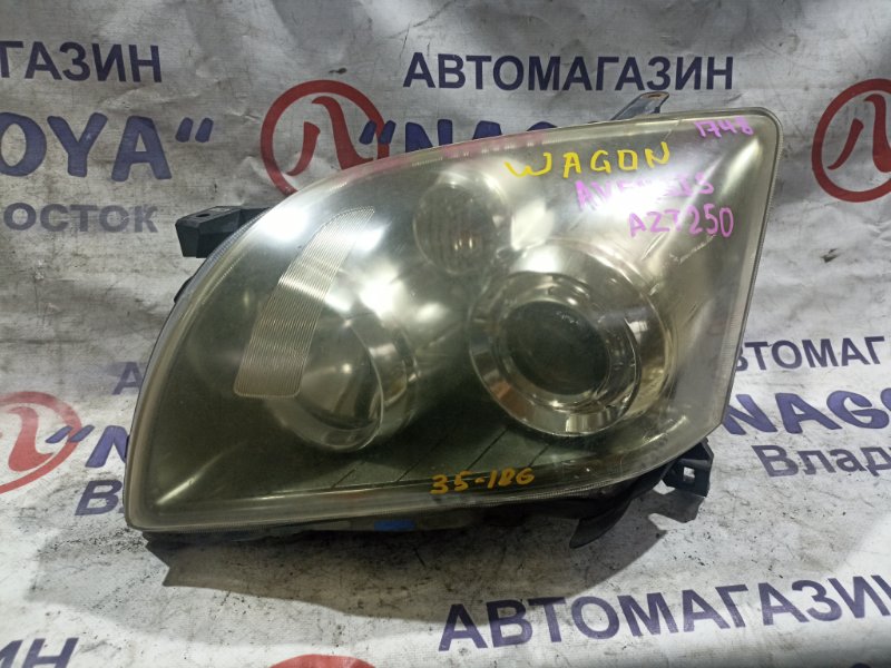 Фара TOYOTA AVENSIS AZT250 1AZ-FSE передняя левая 35106 (б/у)