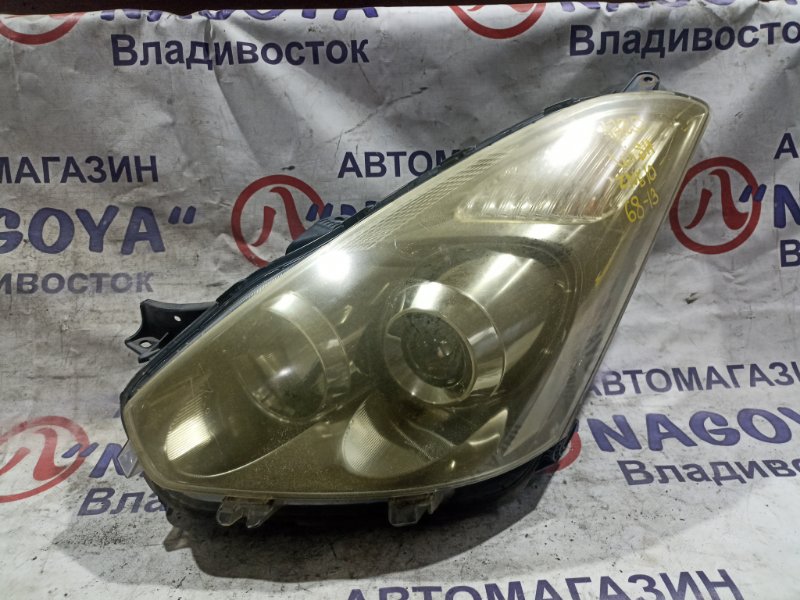 Фара TOYOTA WISH ZNE14 1ZZ-FE передняя левая 6813 (б/у)