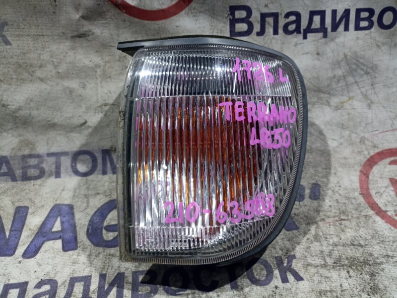 Габарит NISSAN TERRANO LR50 VG33 передний левый 210-63508 (б/у)