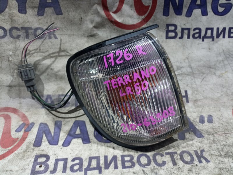 Габарит NISSAN TERRANO LR50 VG33 передний правый 210-63508 (б/у)