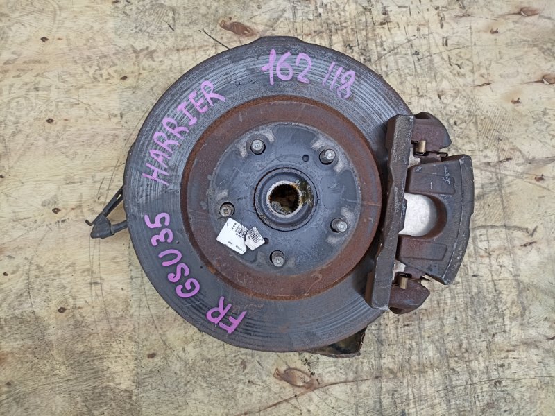 Ступица TOYOTA HARRIER GSU35 2GR-FE передняя правая ABS (б/у) Ступица TOYOTA HARRIER GSU35 2GR-FE передняя правая ABS (б/у)