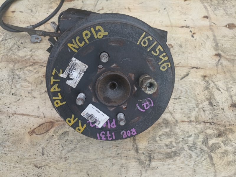 Ступица TOYOTA PLATZ NCP12 1NZ-FE задняя правая ABS (б/у) Ступица TOYOTA PLATZ NCP12 1NZ-FE задняя правая ABS (б/у)