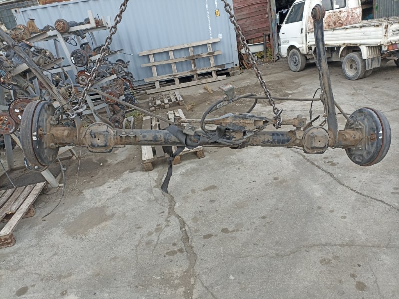 Балка со ступицами NISSAN PRESAGE TU30 QR25DE задняя ABS (б/у)