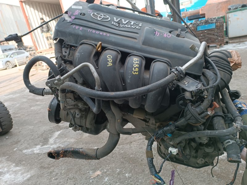 Двигатель TOYOTA OPA ZCT10 1ZZ-FE 1180663 (б/у)