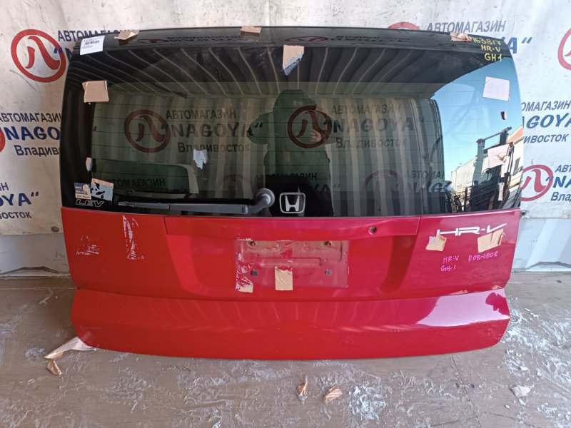 Дверь 5-я HONDA HR-V GH1 D16A задняя COLOR R81 (б/у)
