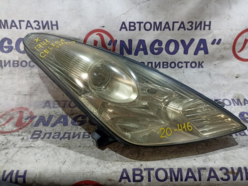 Фара TOYOTA CELICA ZZT230 1ZZ-FE передняя правая 20416/20417 (б/у)