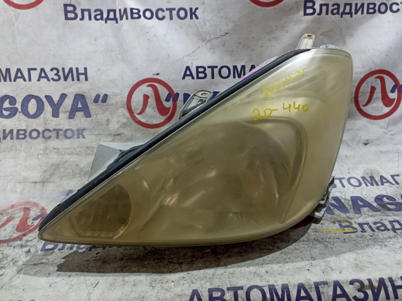 Фара TOYOTA ALLION ZZT245 1ZZ-FE передняя левая 20440 (б/у)