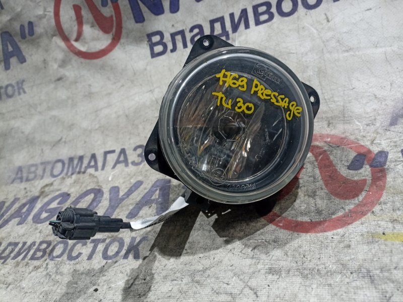 Туманка NISSAN PRESAGE TU30 QR25DE передняя левая 0200714 (б/у)