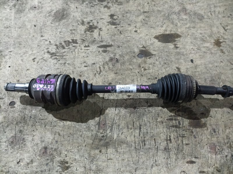 Привод TOYOTA CELICA ZZT230 1ZZ-FE передний левый ABS (б/у)