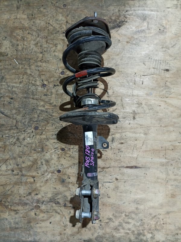 Стойка TOYOTA COROLLA SPACIO NZE121 1NZ-FE передняя левая (б/у)