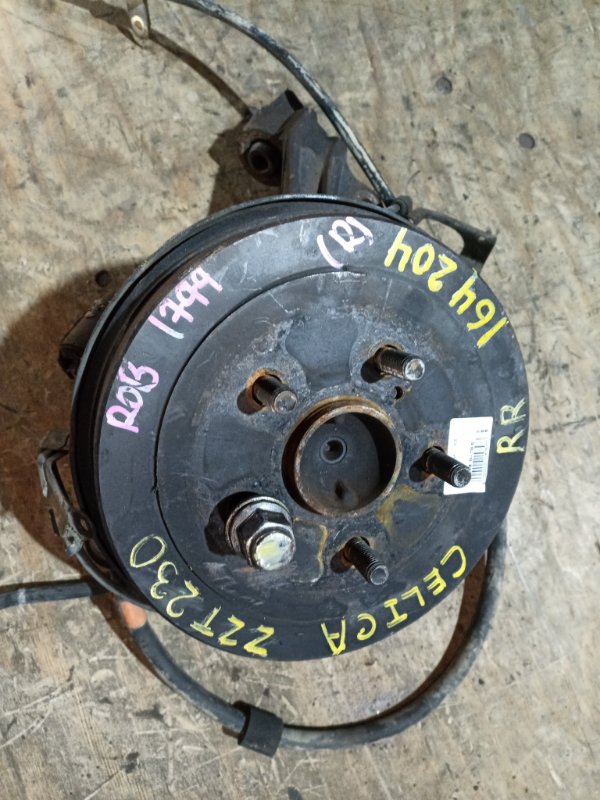 Ступица TOYOTA CELICA ZZT230 1ZZ-FE задняя правая ABS (б/у)