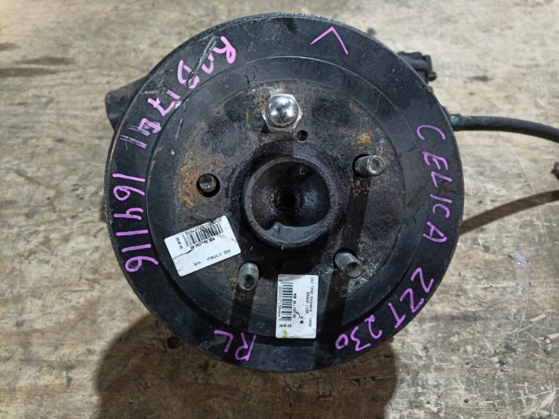 Ступица TOYOTA CELICA ZZT230 1ZZ-FE задняя левая ABS (б/у)