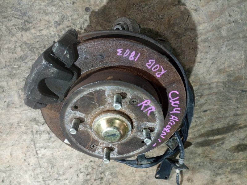 Ступица HONDA ACCORD CF4 F20B задняя правая ABS (б/у)