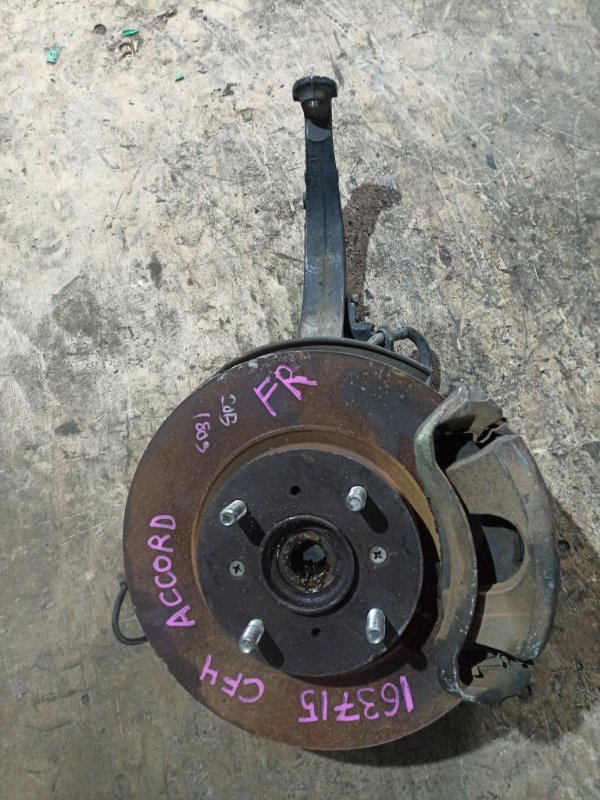 Ступица HONDA ACCORD CF4 F20B передняя правая ABS (б/у)