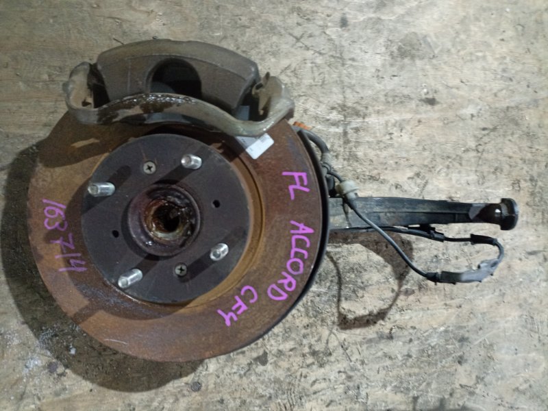 Ступица HONDA ACCORD CF4 F20B передняя левая ABS (б/у)