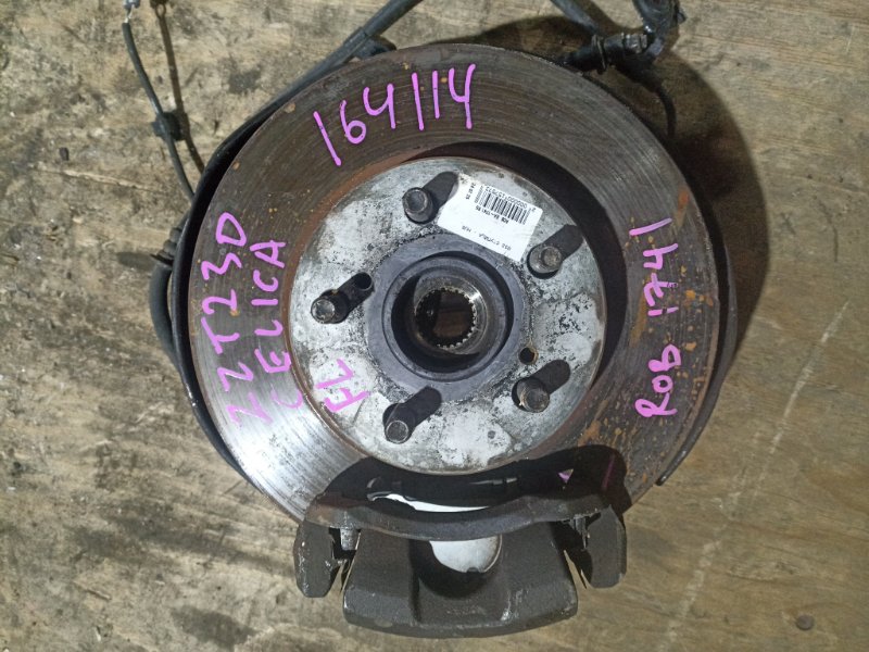 Ступица TOYOTA CELICA ZZT230 1ZZ-FE передняя левая ABS (б/у)