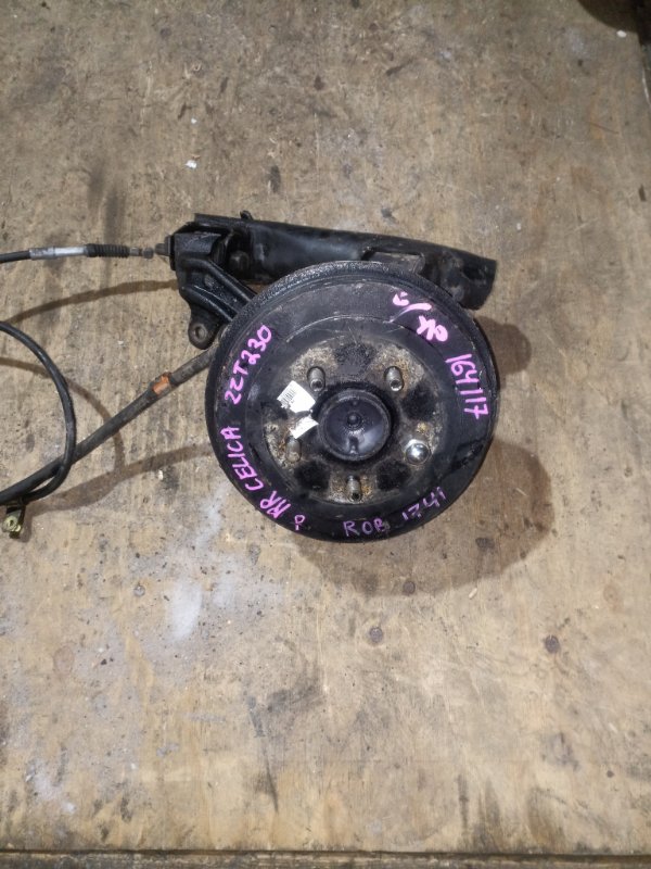 Ступица TOYOTA CELICA ZZT230 1ZZ-FE задняя правая ABS (б/у)