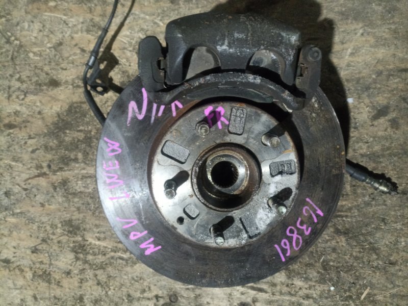 Ступица MAZDA MPV LWEW FS-DE передняя правая ABS (б/у)