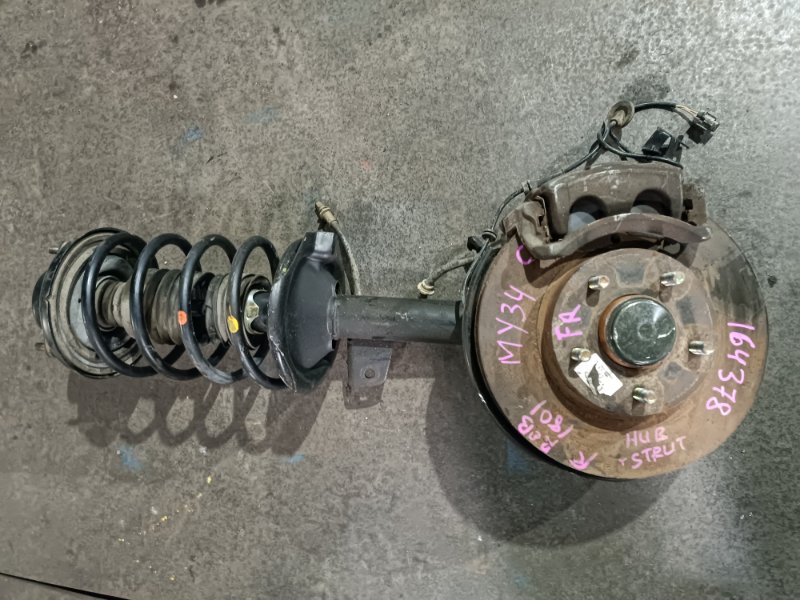 Стойка NISSAN CEDRIC MY34 VQ25DD передняя правая ABS (б/у)