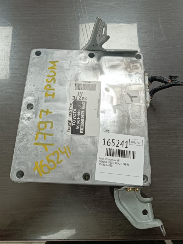 Блок управления efi TOYOTA IPSUM ACM21 2AZ-FE 89661-44230 (б/у)