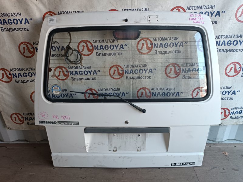 Дверь 5-я NISSAN VANETTE SS28VN R2 задняя (б/у)