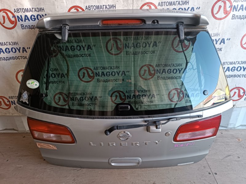 Дверь 5-я NISSAN LIBERTY RNM12 QR20DE задняя 4853D (б/у)