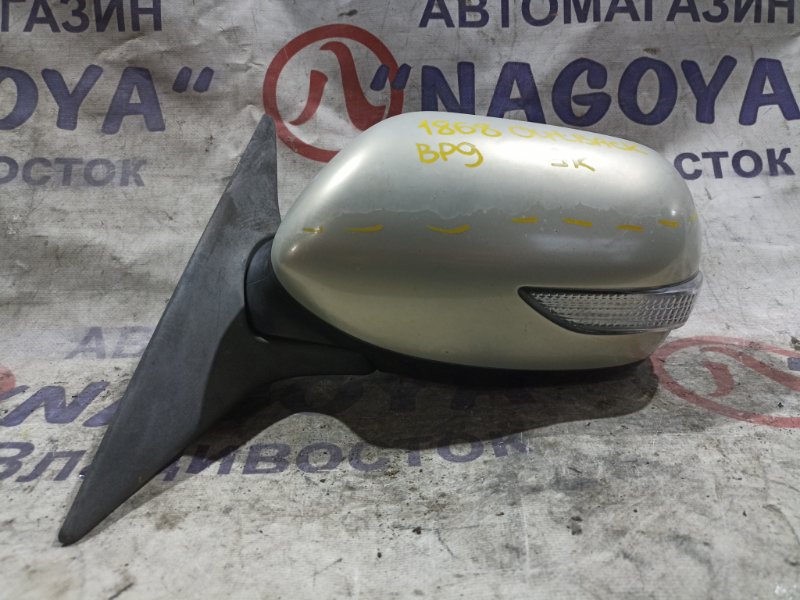 Зеркало SUBARU OUTBACK BP9 EJ253JPDFE переднее левое 9 KOHTAKTOB (б/у)