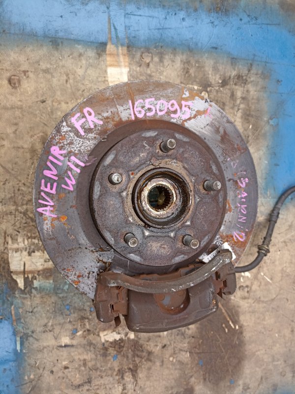 Ступица NISSAN AVENIR W11 QG18DE передняя правая ABS (б/у)