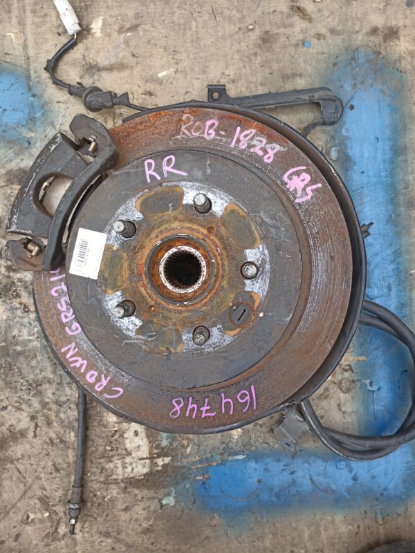 Ступица TOYOTA CROWN GRS214 2GR-FSE задняя правая ABS (б/у)