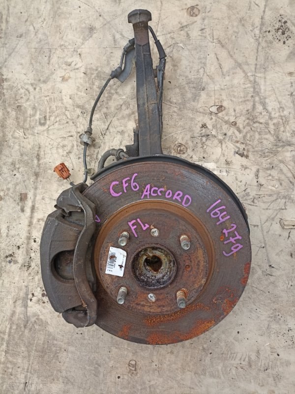 Ступица HONDA ACCORD CF6 F23A передняя левая ABS (б/у)