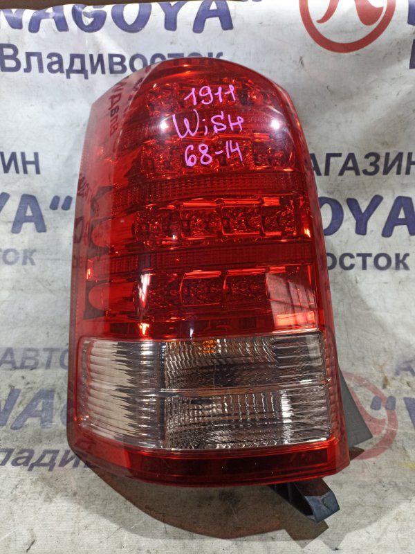 Стоп-сигнал TOYOTA WISH ZNE10 1ZZ-FE задний левый 6814 (б/у)