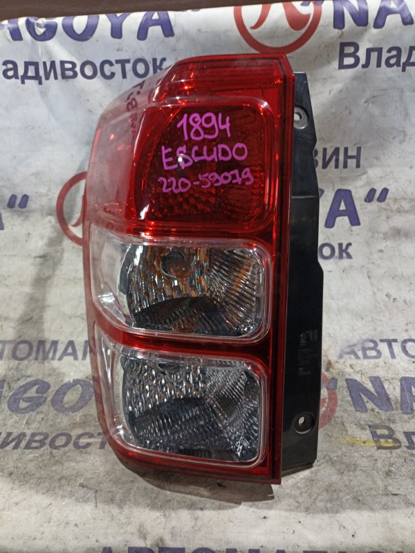 Стоп-сигнал SUZUKI ESCUDO TA74W H27A задний левый 220-59079 (б/у)