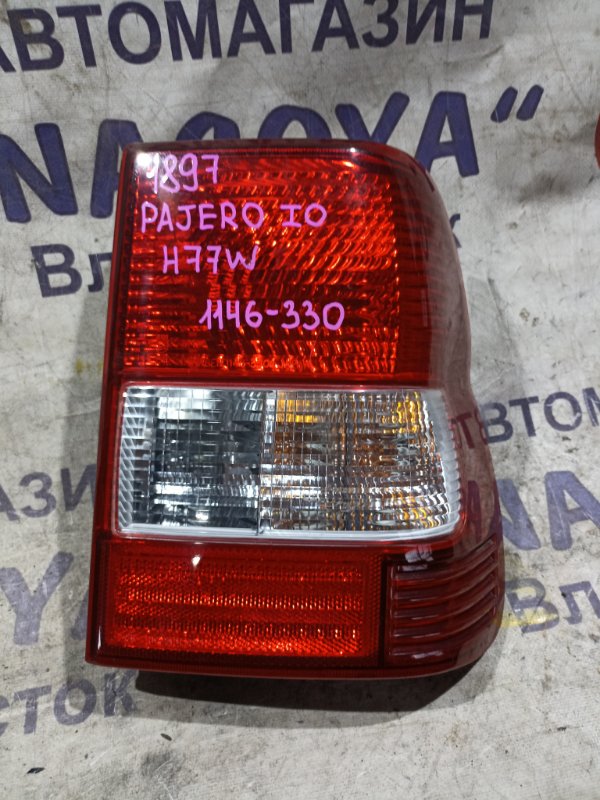 Стоп-сигнал MITSUBISHI PAJERO IO H77W 4G94 задний правый 1146-330 (б/у)