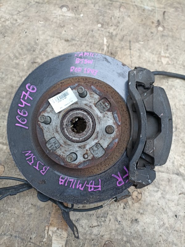 Ступица MAZDA FAMILIA BJ5W ZL-DE передняя правая ABS (б/у)