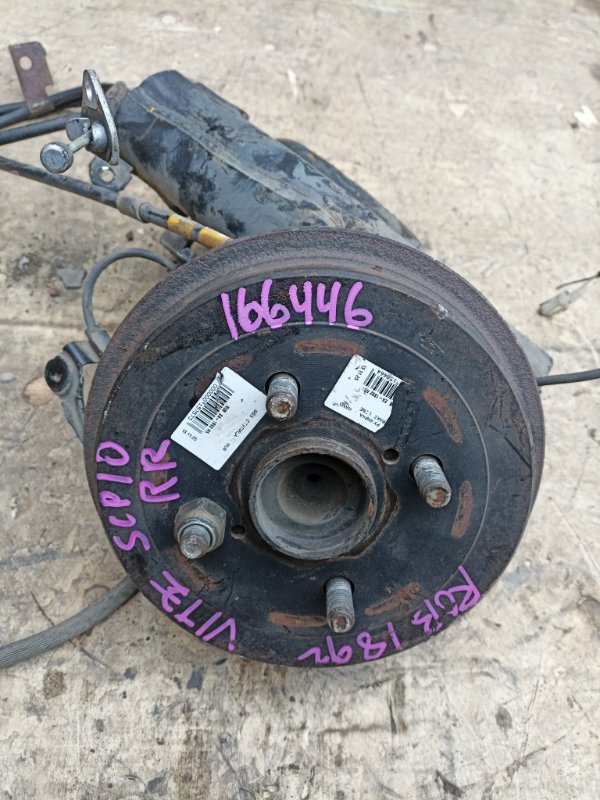 Ступица TOYOTA VITZ SCP10 1SZ-FE задняя правая ABS (б/у)