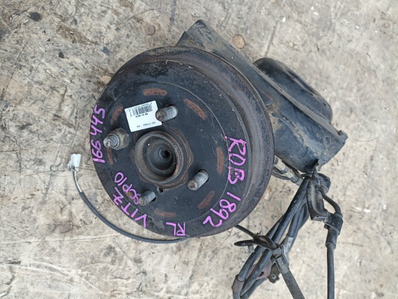 Ступица TOYOTA VITZ SCP10 1SZ-FE задняя левая ABS (б/у)