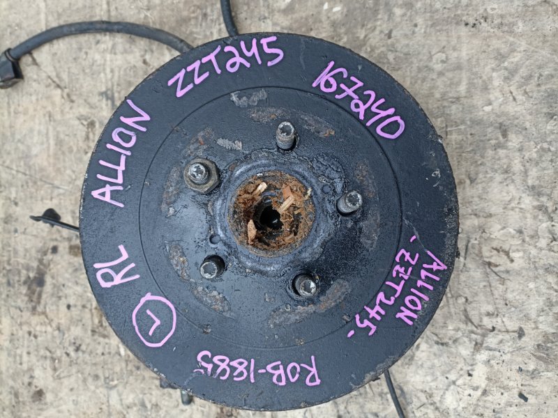 Ступица TOYOTA ALLION ZZT245 1ZZ-FE задняя левая ABS (б/у)