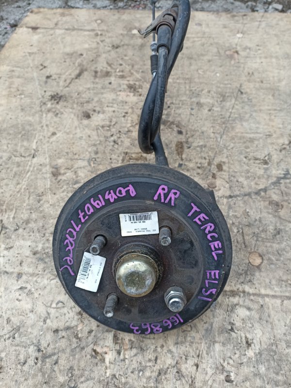 Ступица TOYOTA TERCEL EL51 4E-FE задняя правая (б/у)