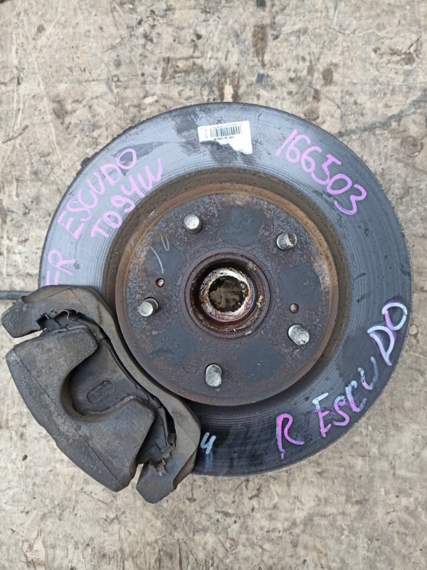 Ступица SUZUKI ESCUDO TD94W H27A передняя правая ABS (б/у)