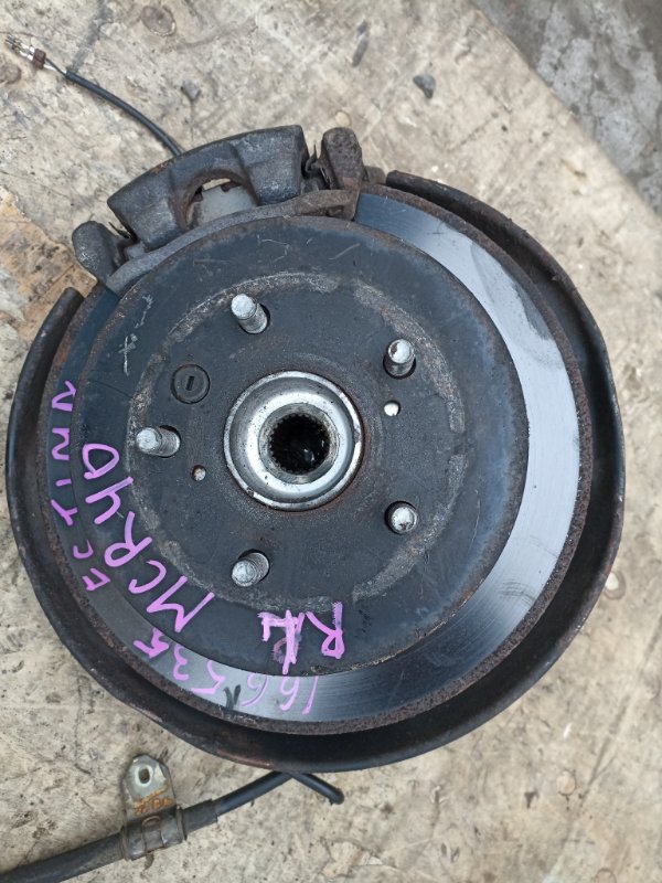 Ступица TOYOTA ESTIMA MCR40 1MZ-FE задняя левая ABS (б/у)