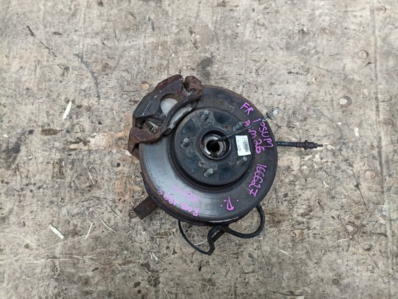 Ступица TOYOTA IPSUM ACM26 2AZ-FE передняя правая ABS (б/у)