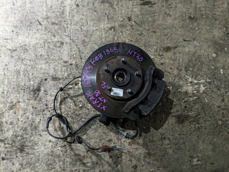 Ступица NISSAN X-TRAIL NT30 QR20DE передняя левая ABS (б/у)